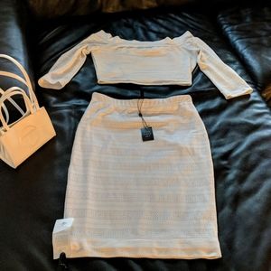 BCBGMAXAZRIA Bettie skirt set